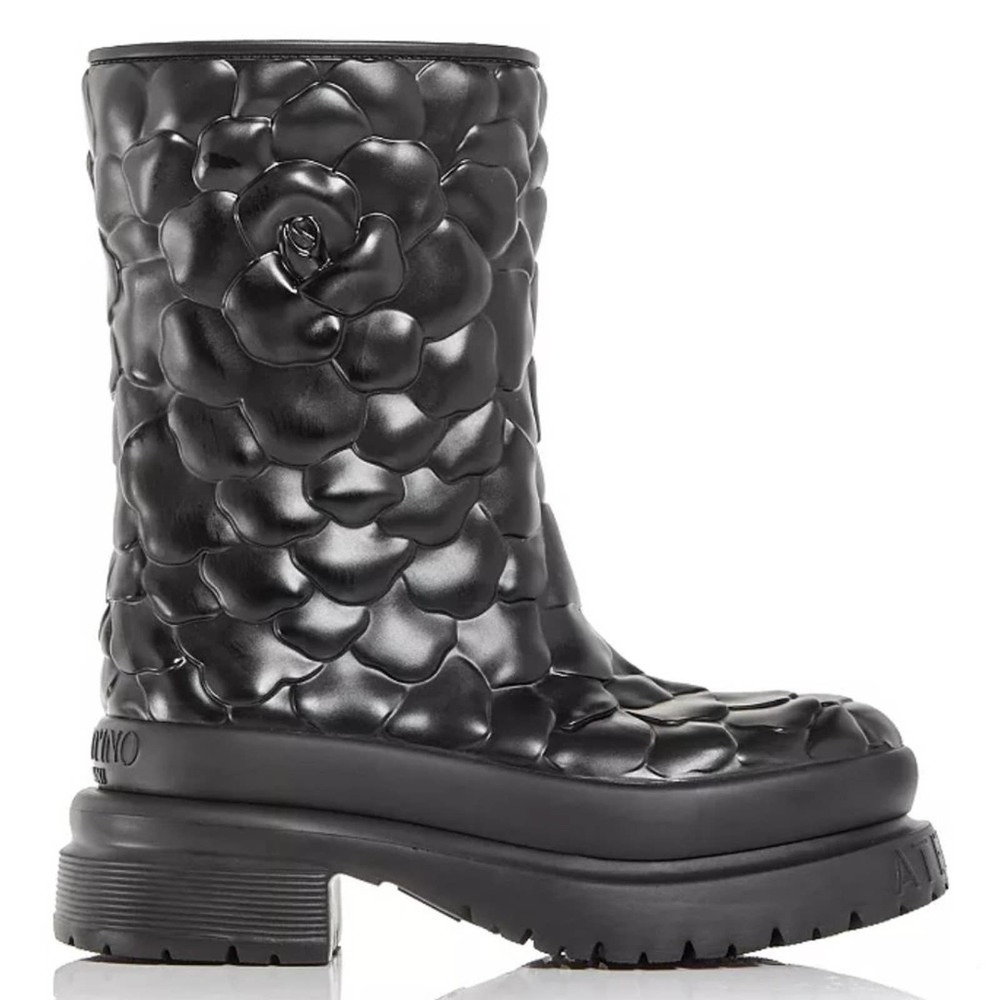 VALENTINO GARAVANI Atelier 03 Rose edition Black Boot